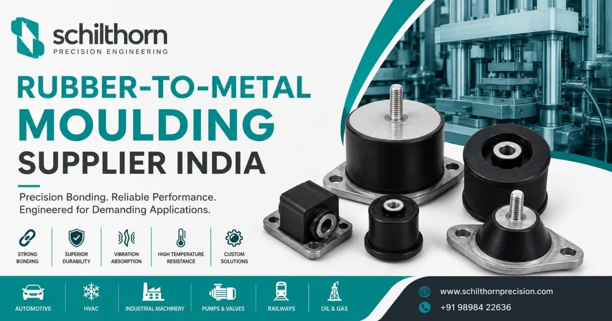 Rubber Metal Moulding Supplier in India