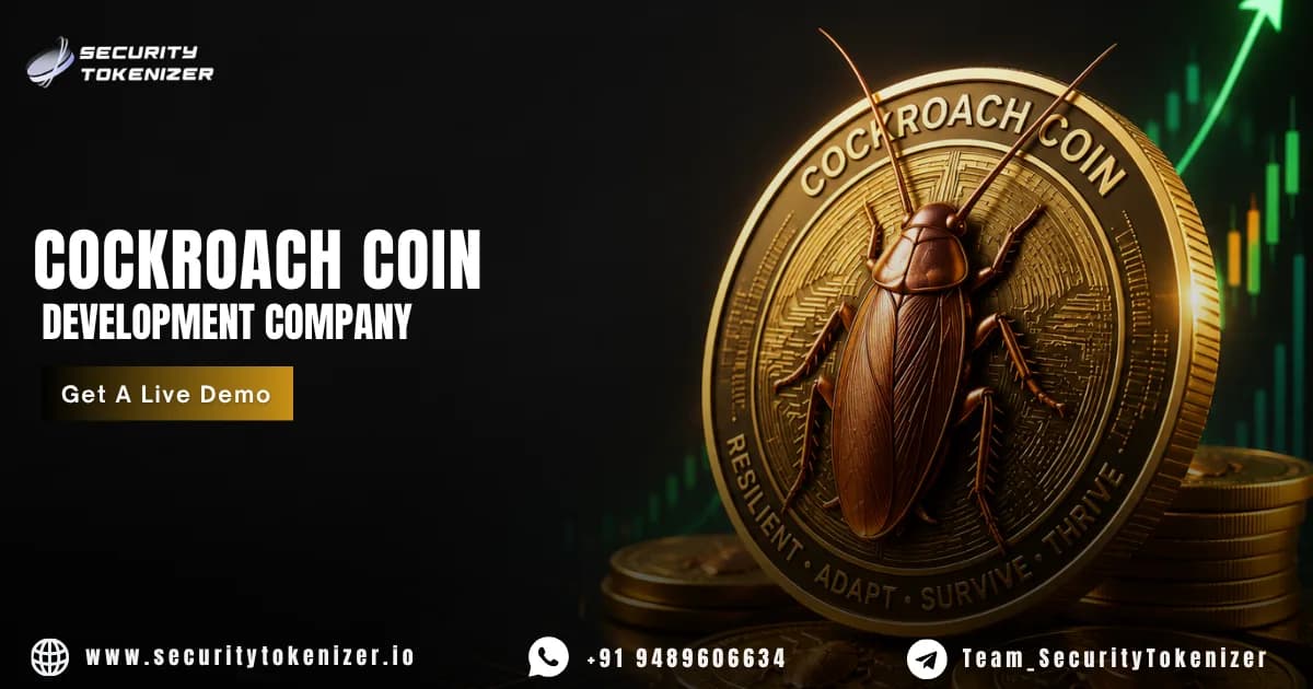 Accelerate Web3 Success with Cockroach Coin Development