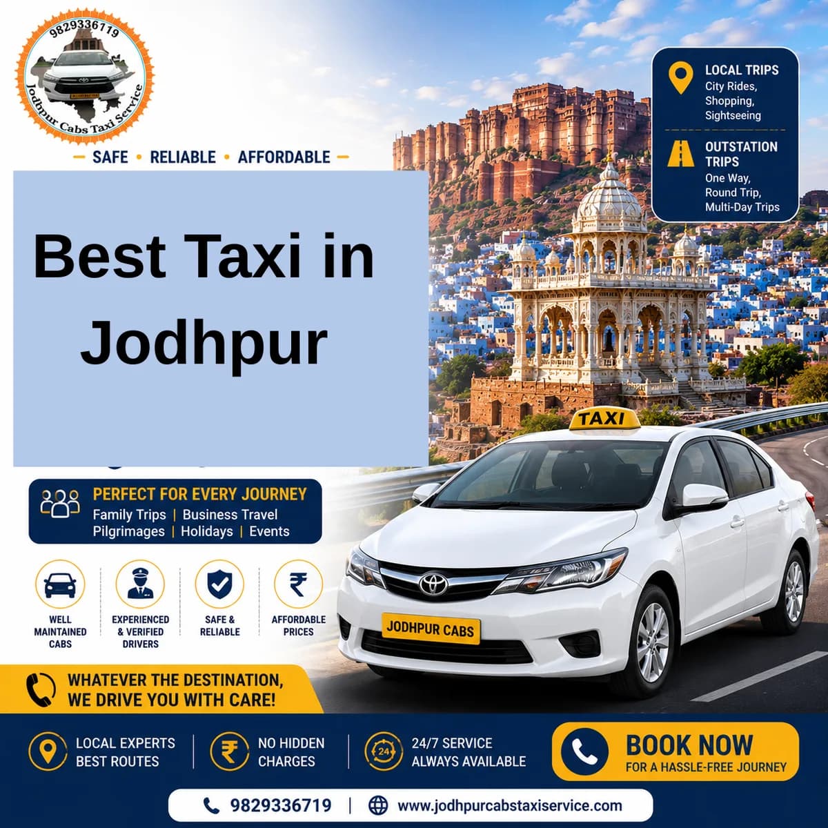 Best Taxi in Jodhpur