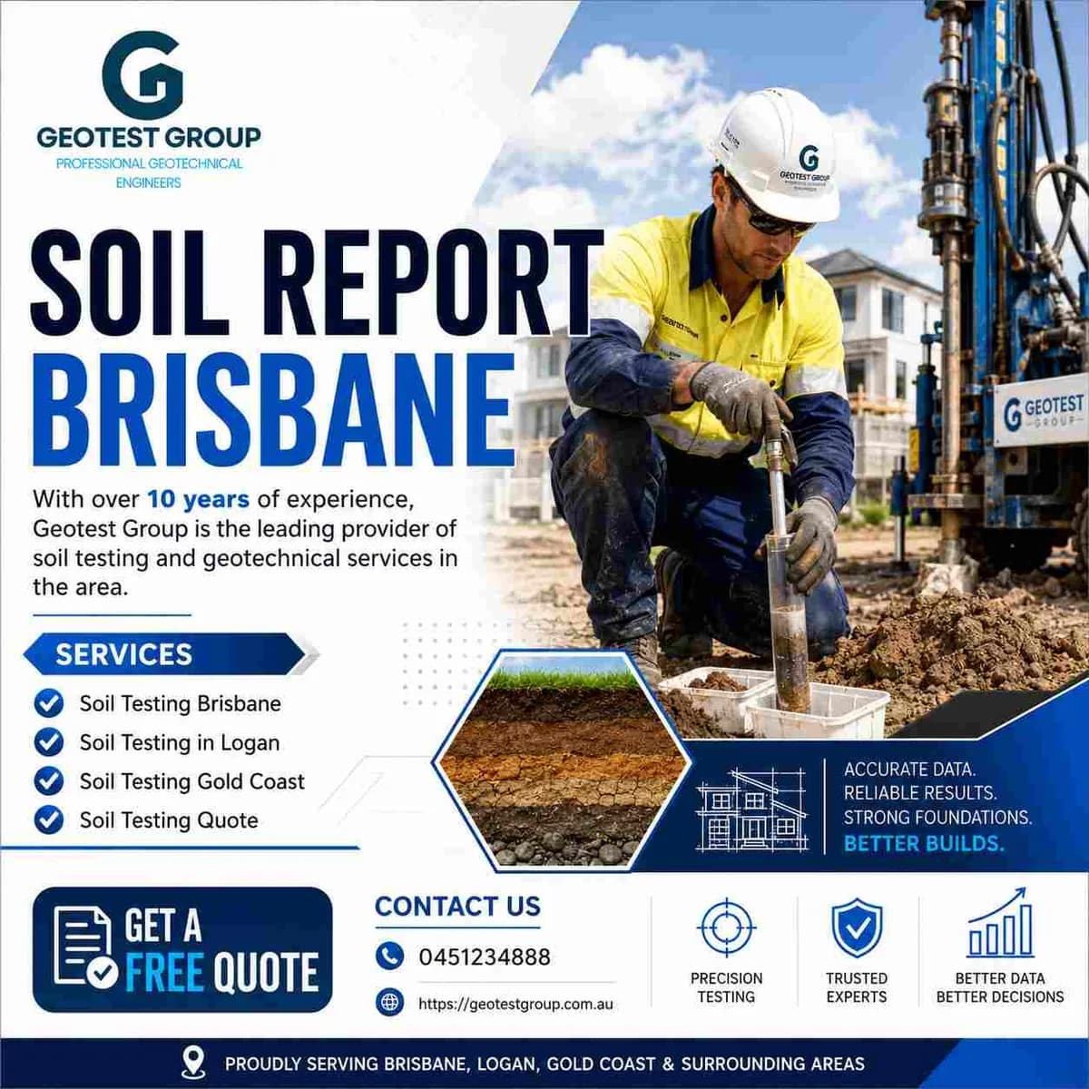 Soil Report Brisbane – Professional Soil Testing Services
