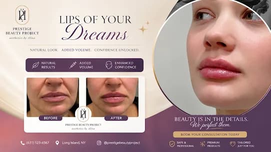 Achieve Soft and Natural Lips in New Jersey with Prestige Beauty Project LLC
