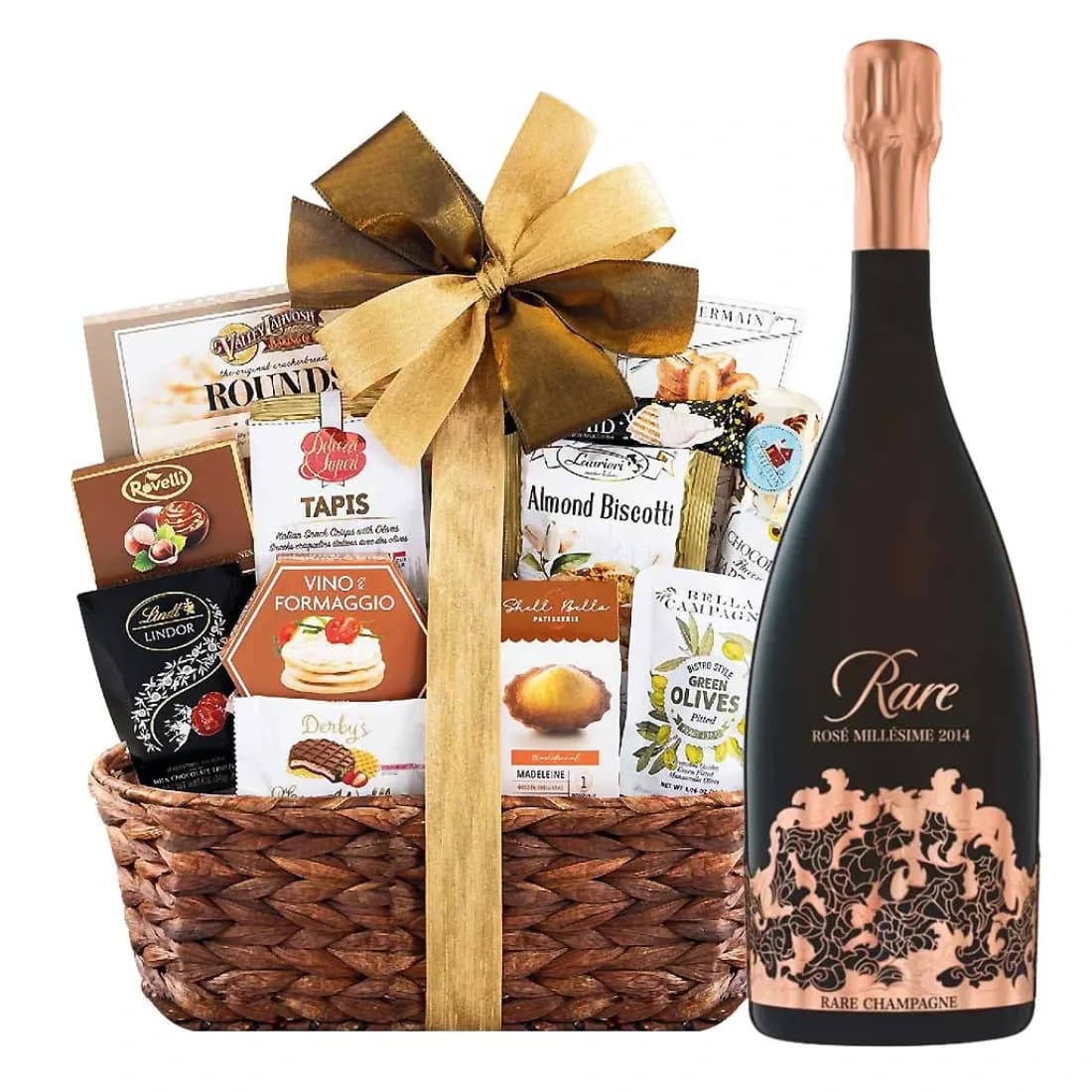Elegant Wicker Wine Gifts Available For Events and Celebrations.