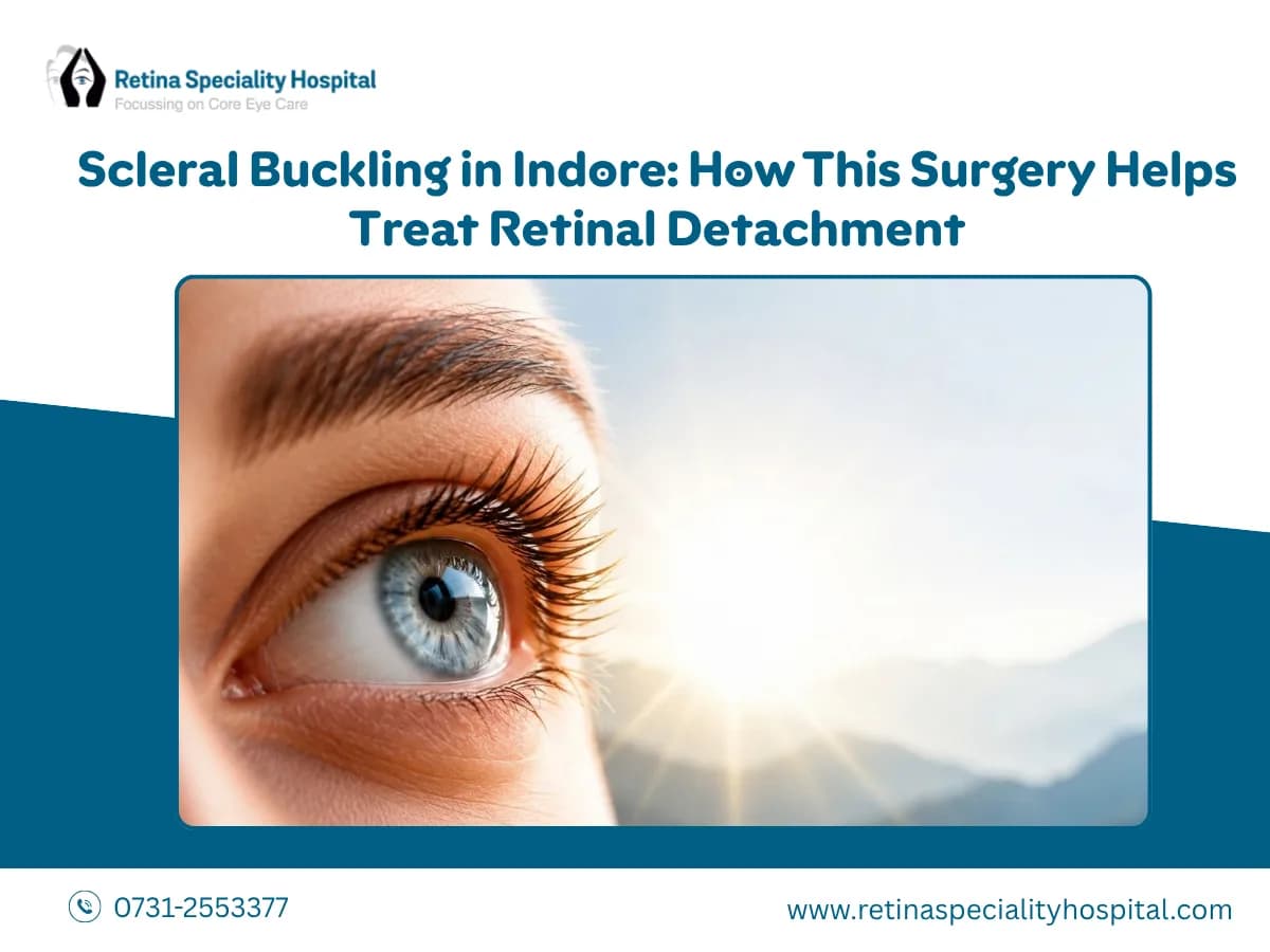 Scleral Buckling in Indore: How This Surgery Helps Treat Retinal Detachment