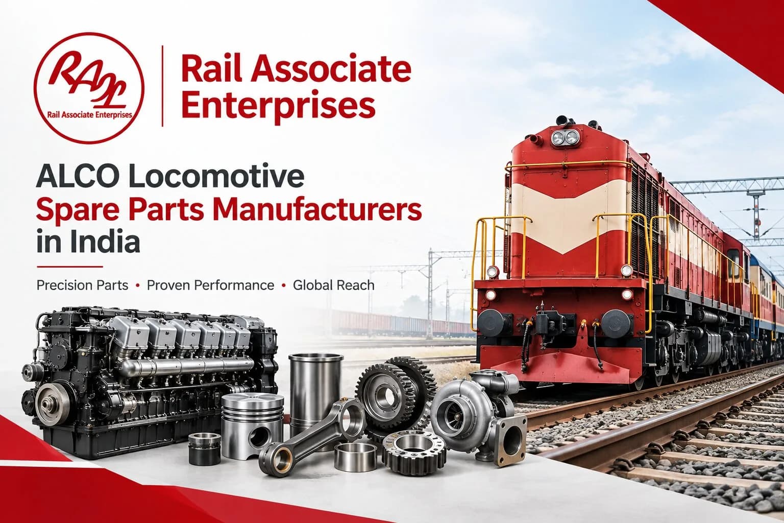 Locomotive Spare Parts for Heavy-Duty Performance