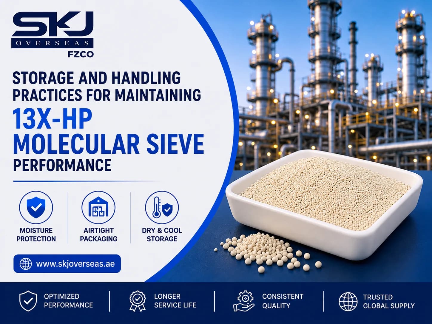Maintain 13X-HP Molecular Sieve Efficiency Through Safe Handling!