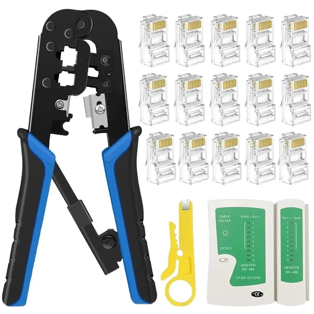 FEDUS RJ45 Crimping Tool Kit Black COMBO-3