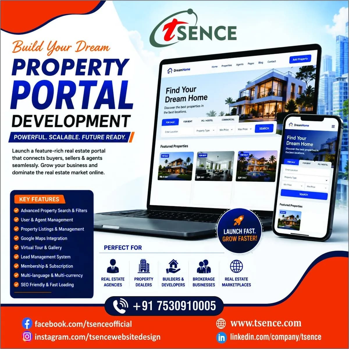 Tsence | Best Web Design, Development & Digital Marketing Company in India