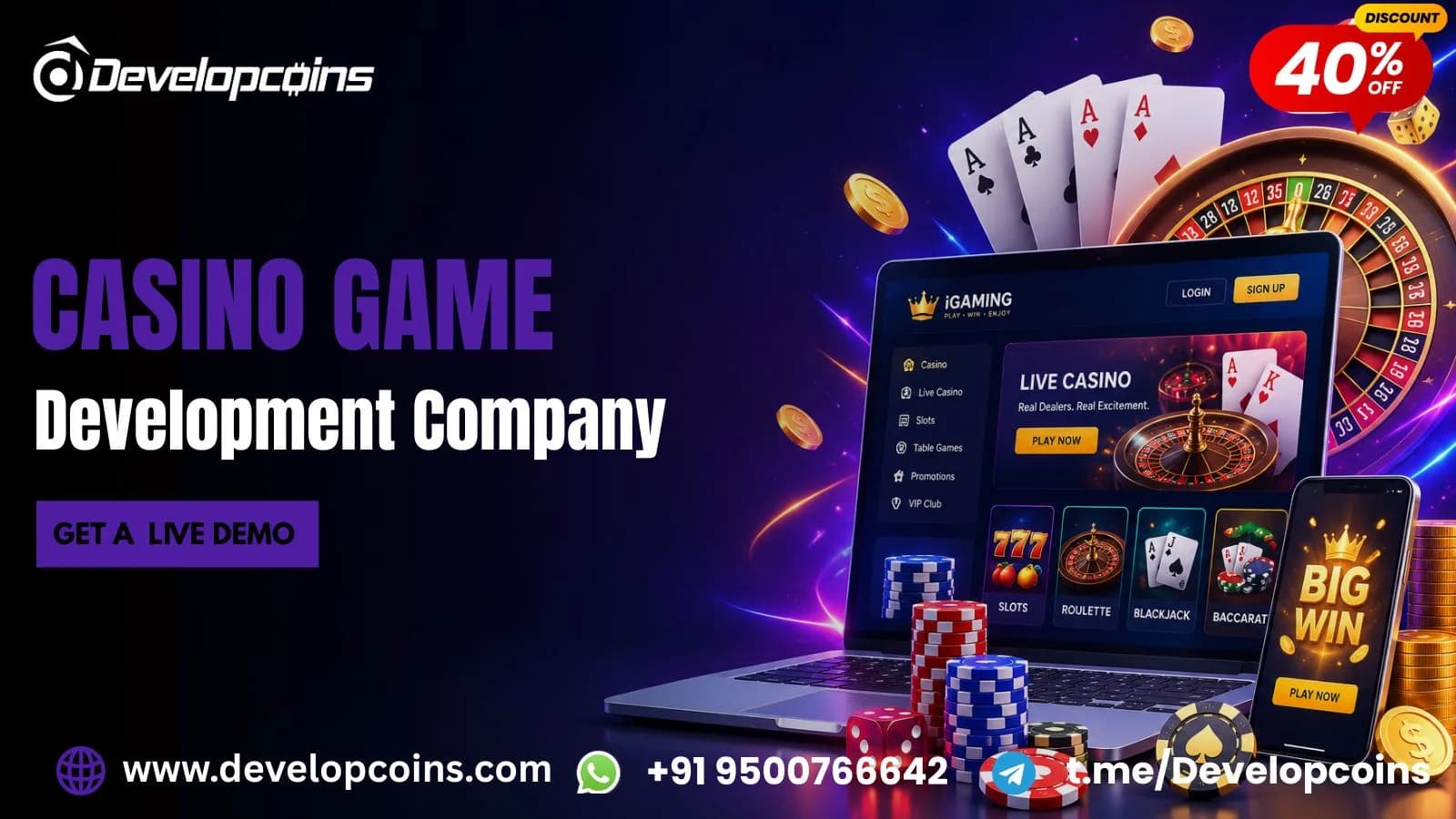 Turn Your Casino Idea into a Revenue-Generating Gaming Platform 