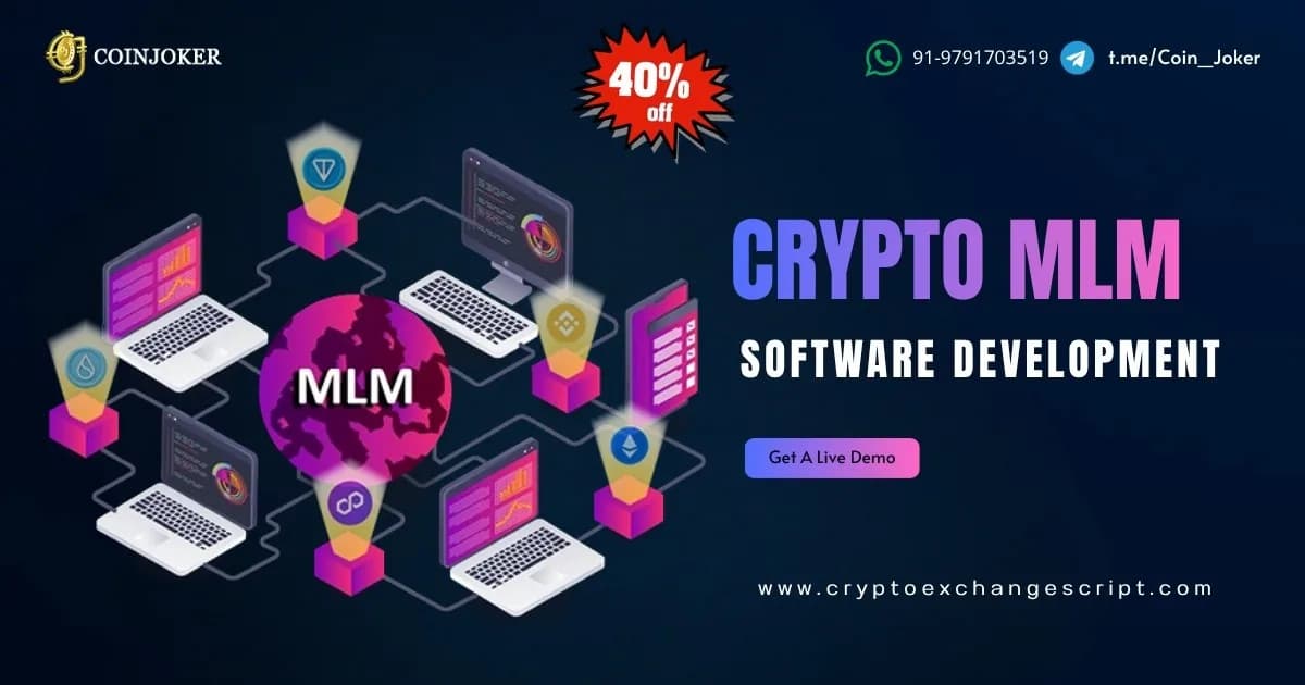 Crypto MLM Software Development with Exclusive 40% OFF – Build a Revenue  Blockchain MLM Platform 