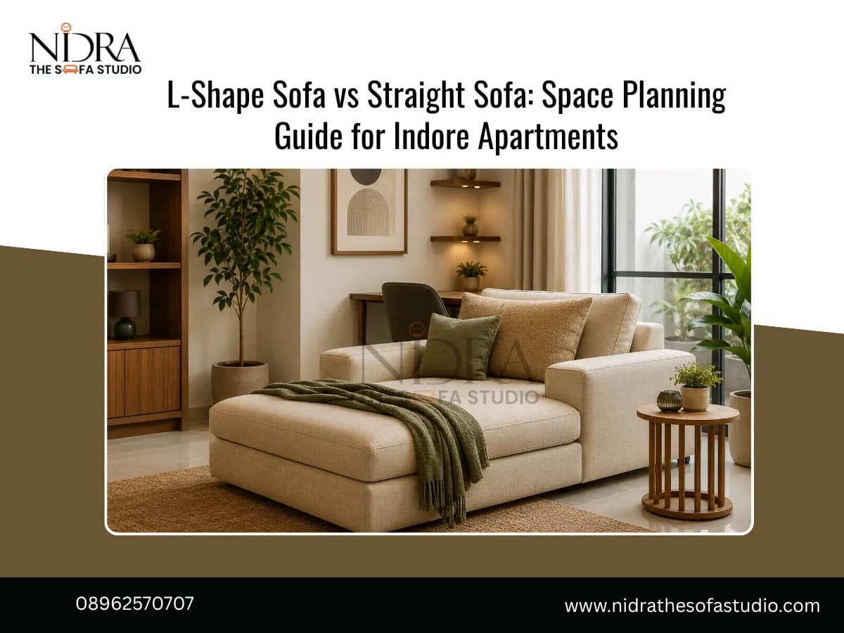 L-Shape Sofa vs Straight Sofa: Space Planning for Apartments