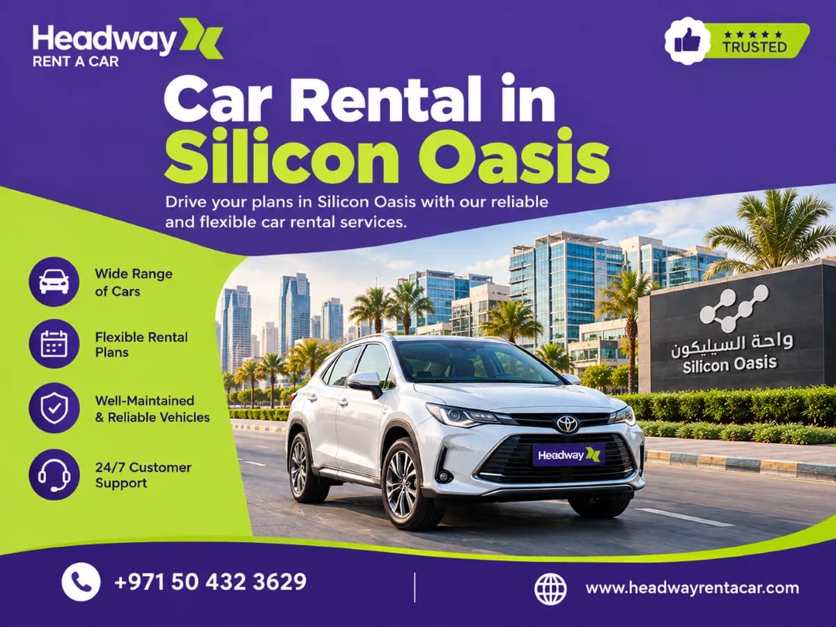 Car Rental Silicon Oasis for Temporary Additional Vehicle Needs