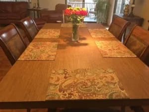 Protect Your Dining Table With A Custom Pad