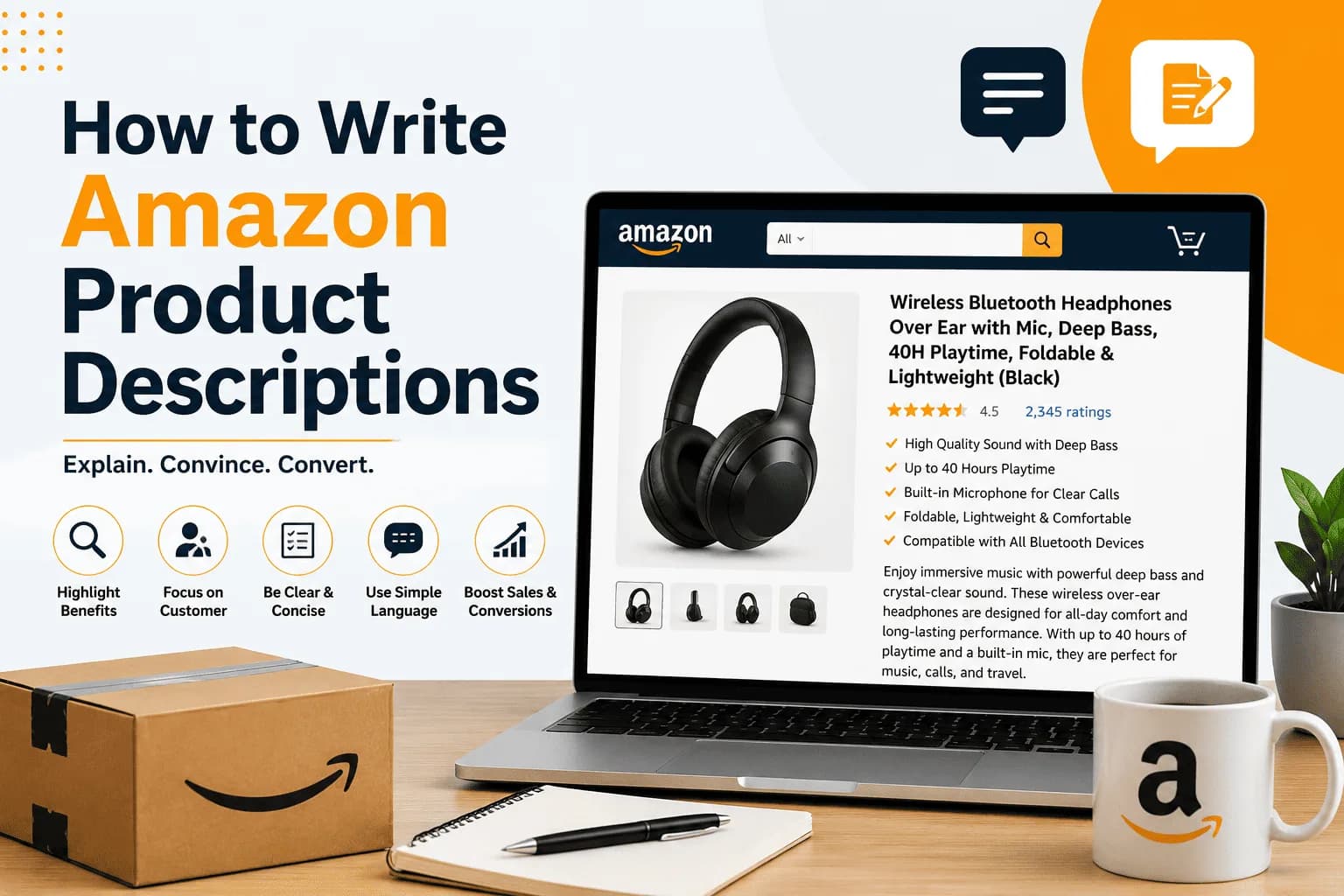 How to Write Amazon Product Descriptions