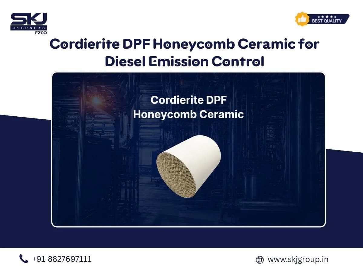 Cordierite DPF Honeycomb Ceramics for Diesel Emission Control