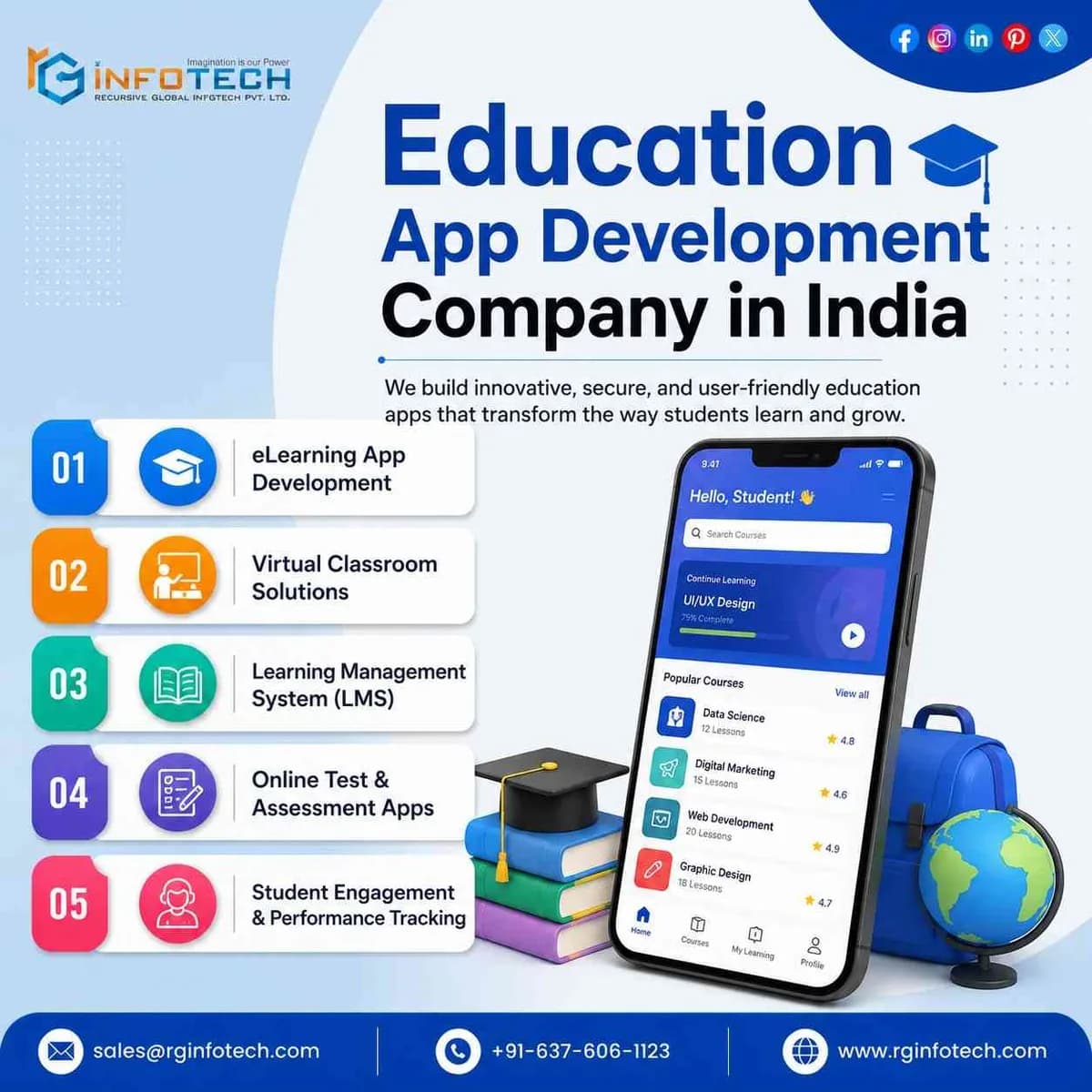 Education App Development Company in India