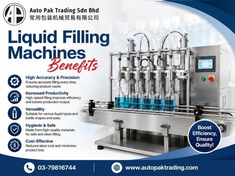 Liquid Filling Machine Malaysia – Efficient & Reliable Filling Solutions