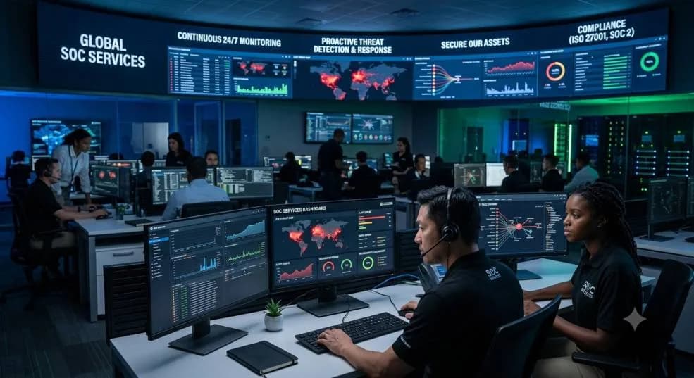 24/7 AI Managed SOC as a Service | Proactive Cyber Security