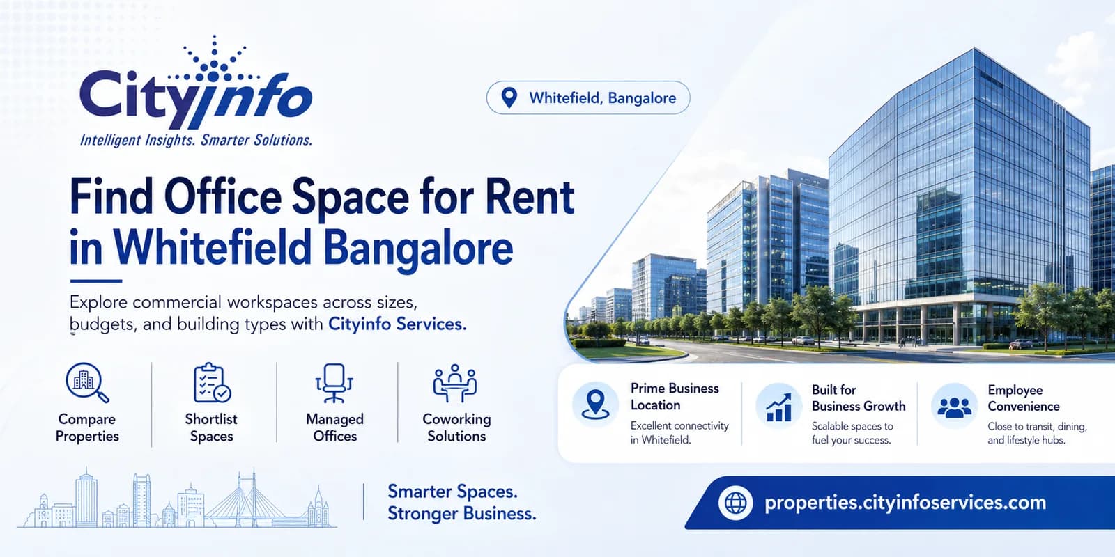 Find the Best Office Space for Rent in Bangalore