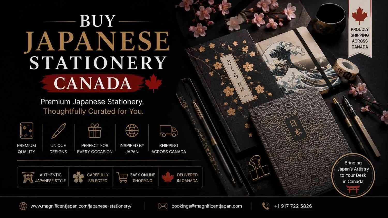 buy japanese stationery Canada