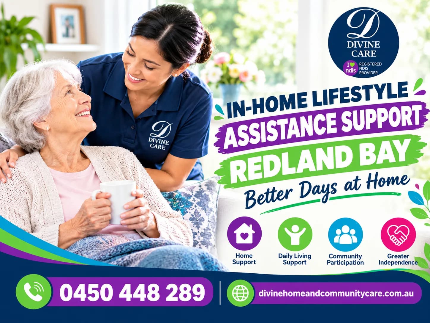 In-Home Lifestyle Assistance Support Redland Bay – Better Days at Home