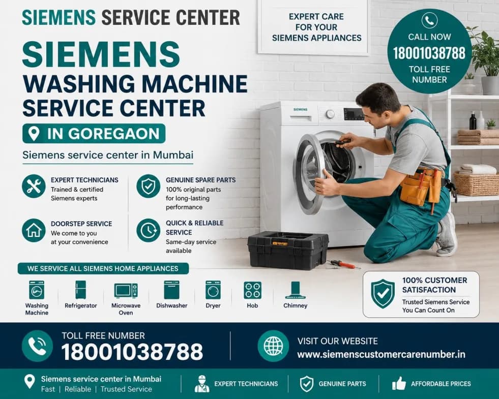 Siemens Washing Machine Service Center in Goregaon