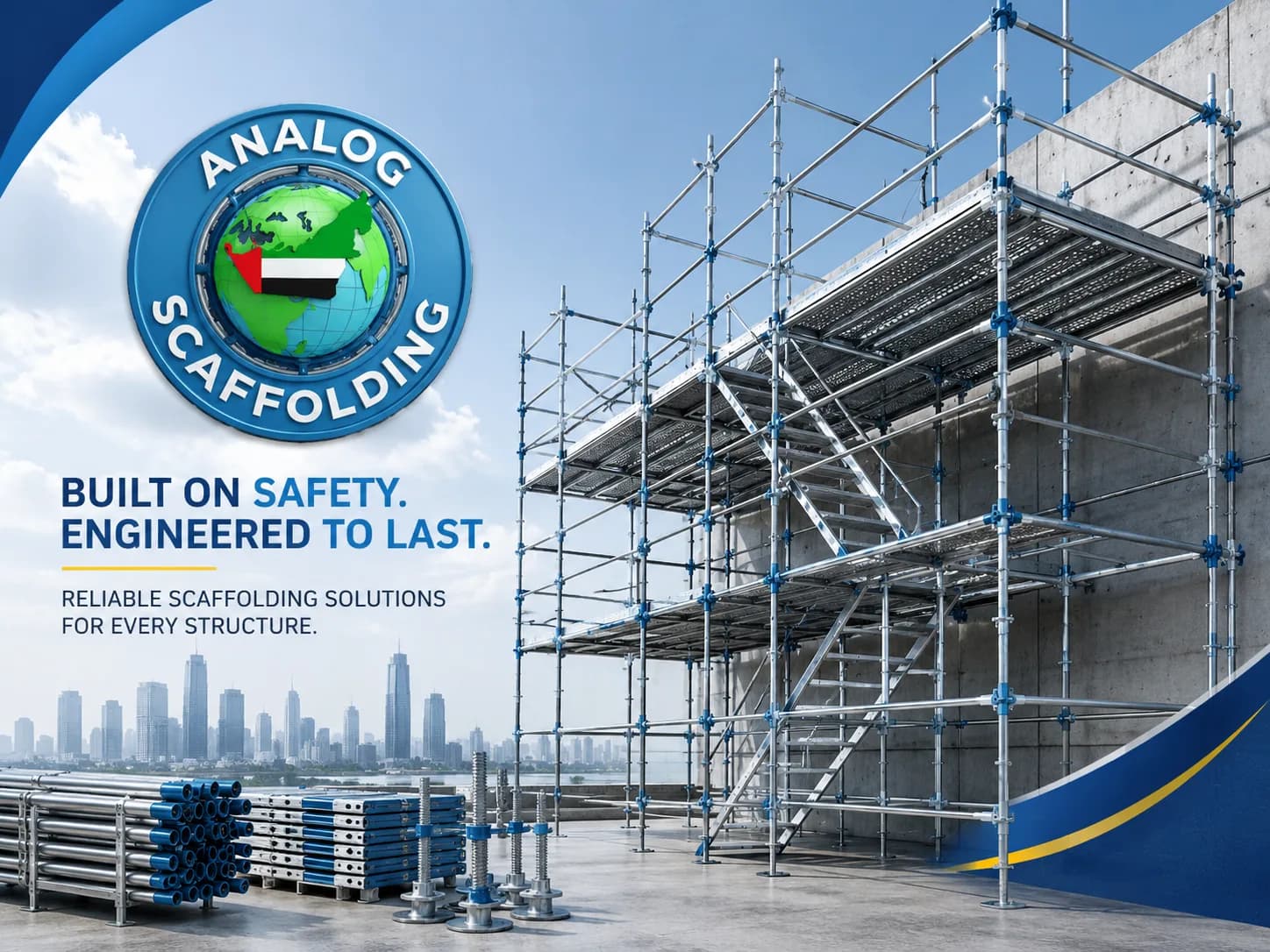Reliable Aluminium Scaffolding Rental Services for Construction & Industrial Projects