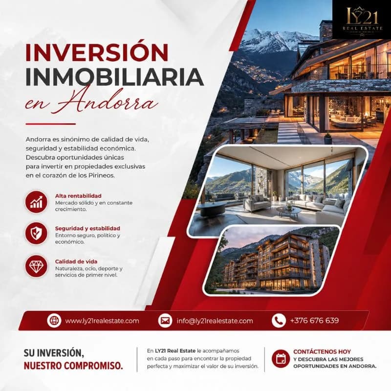 Descubra las ventajas de la Inversión inmobiliaria en Andorra