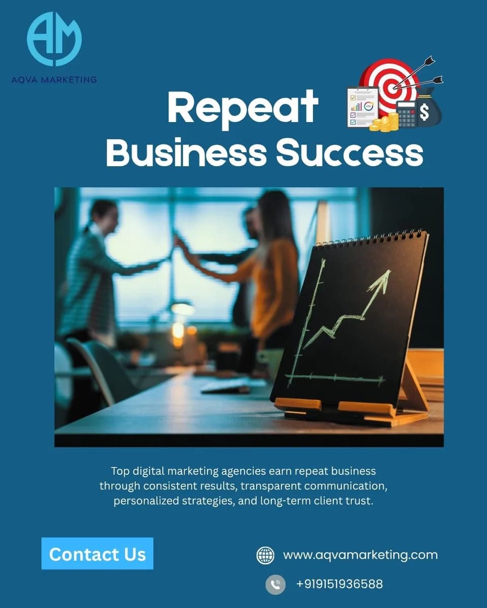 How the Best Digital Marketing Agency Wins Repeat Business