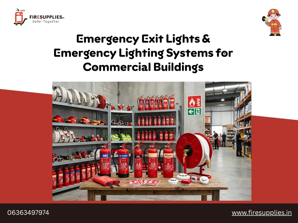 Emergency Exit Lights & Emergency Lighting for Commercial Buildings