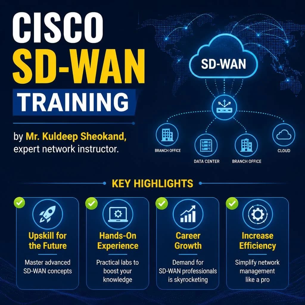 Cisco SDWAN Training and Certification