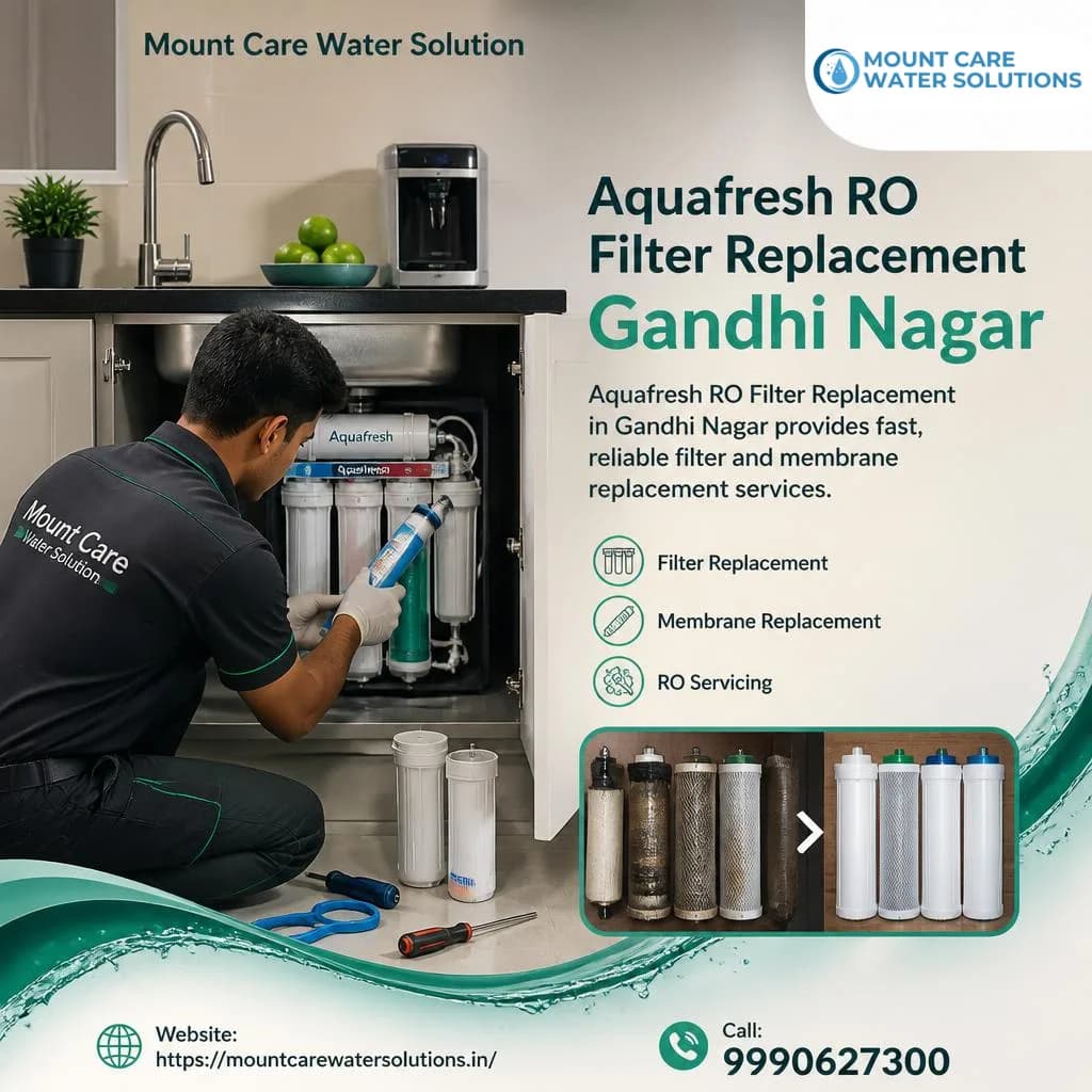Aquafresh RO Filter Replacement Gandhi Nagar
