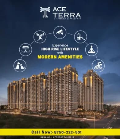 ACE Terra Greater Noida – Premium 3 & 4 BHK Apartments from ₹10,995/sq.ft. 