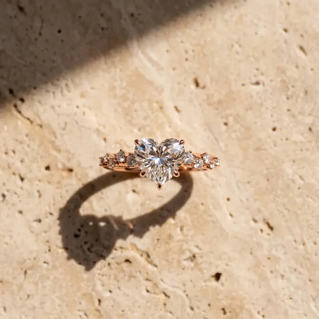 Say Yes with a Sparkling Rose Gold Diamond Ring