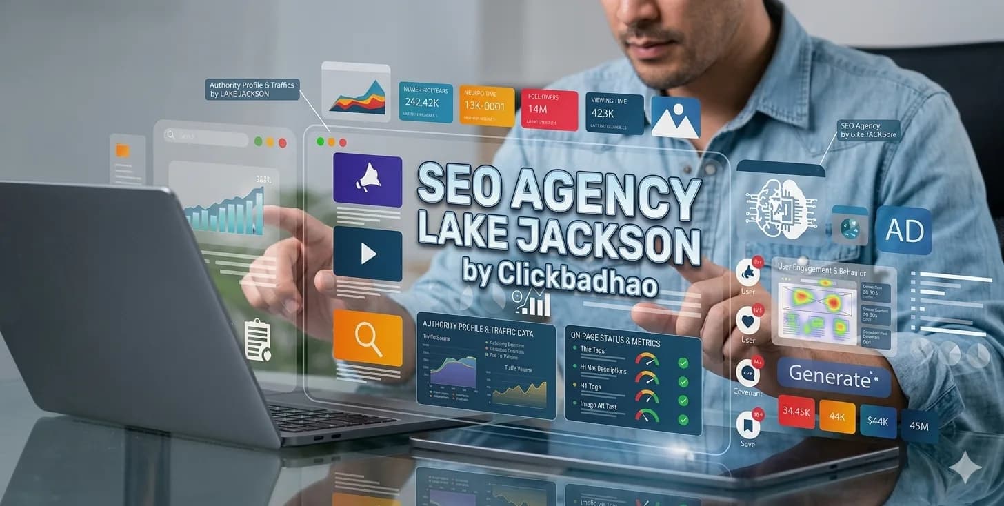 SEO agency Lake Jackson I Clickbadhao