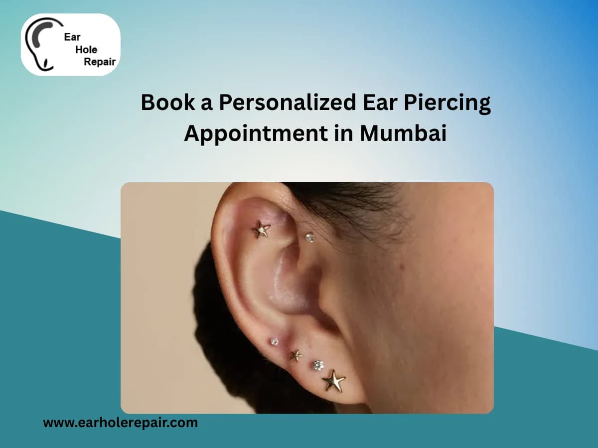 Book a Personalized Ear Piercing Appointment in Mumbai