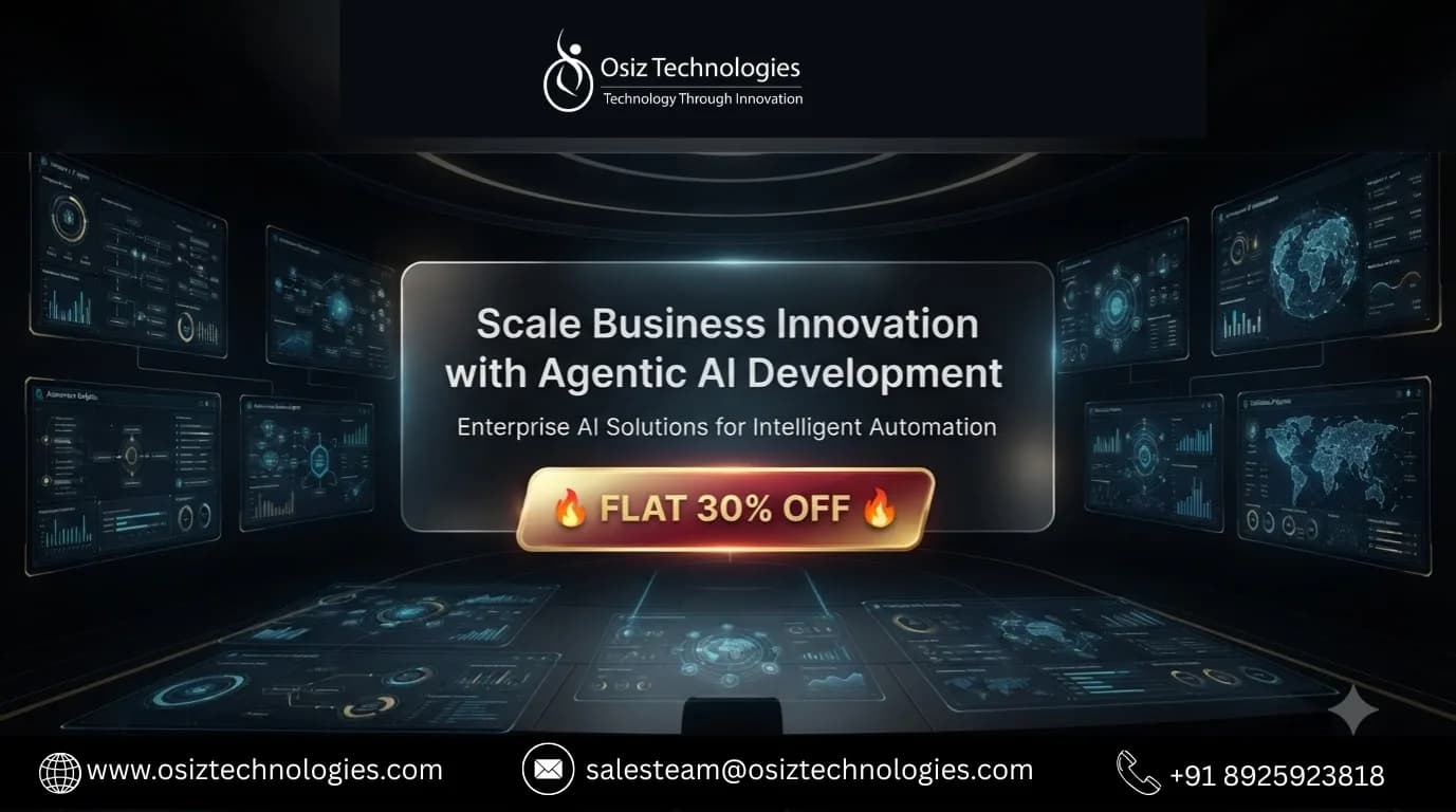 Next Generation Agentic AI Development for Enterprise Success | Osiz 