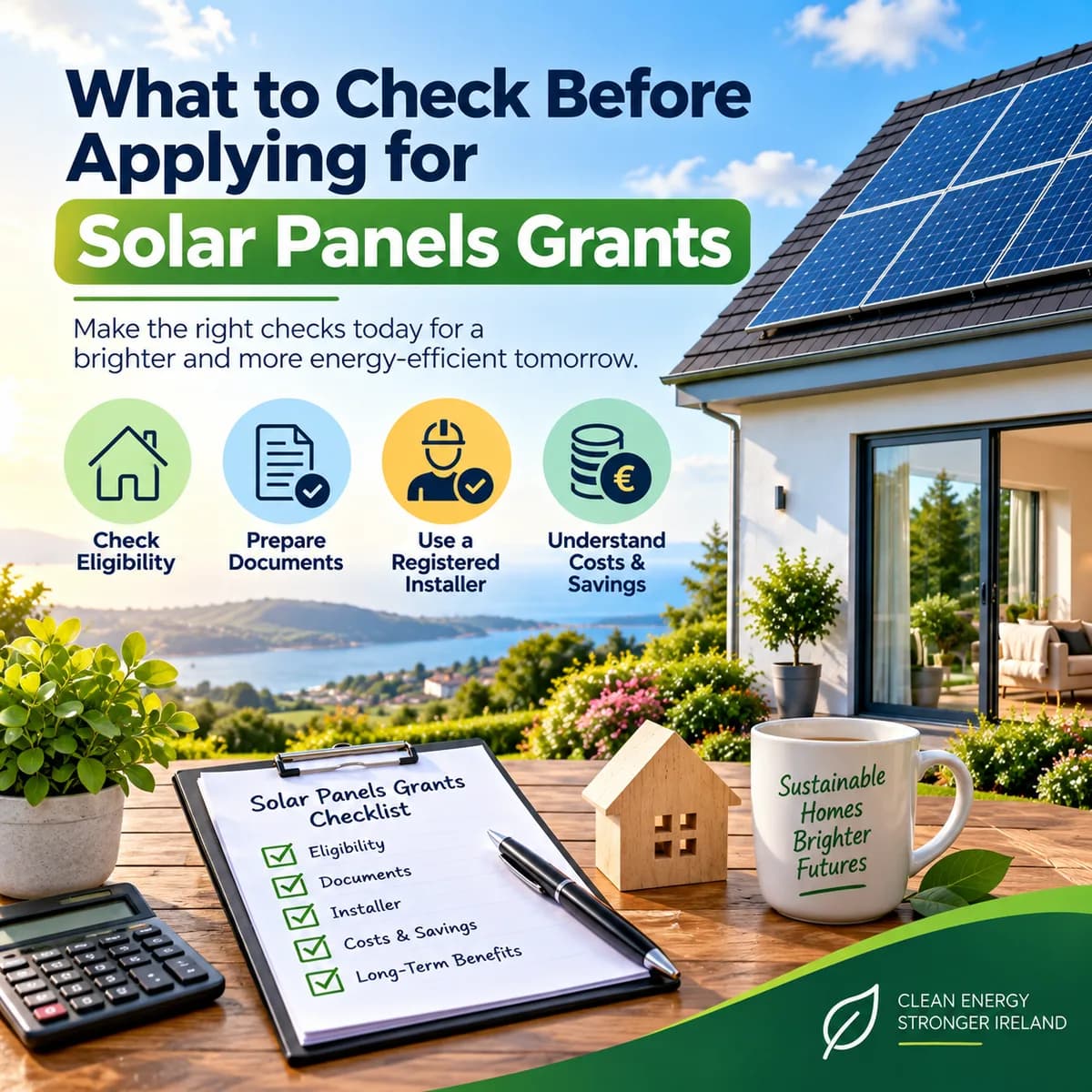 What to Check Before Applying for Solar Panels Grants in Ireland