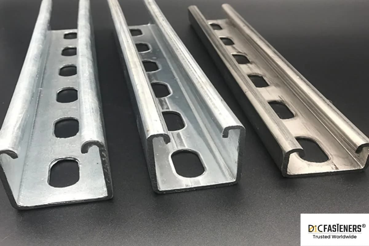 Strut Channel Exporter in India | DIC Fasteners