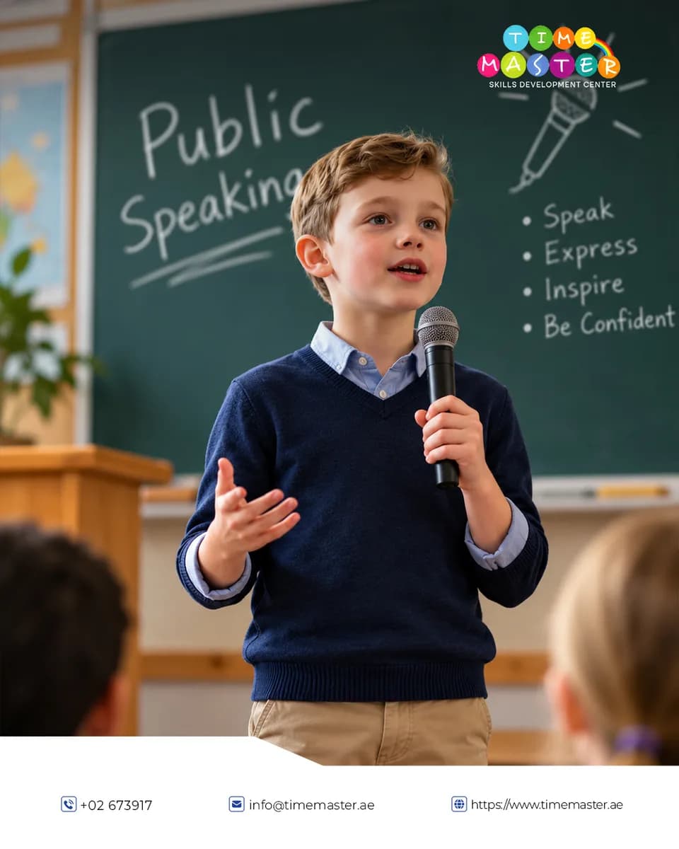 Help Your Child Speak With Confidence With Public Speaking For Kids In Abu Dhabi