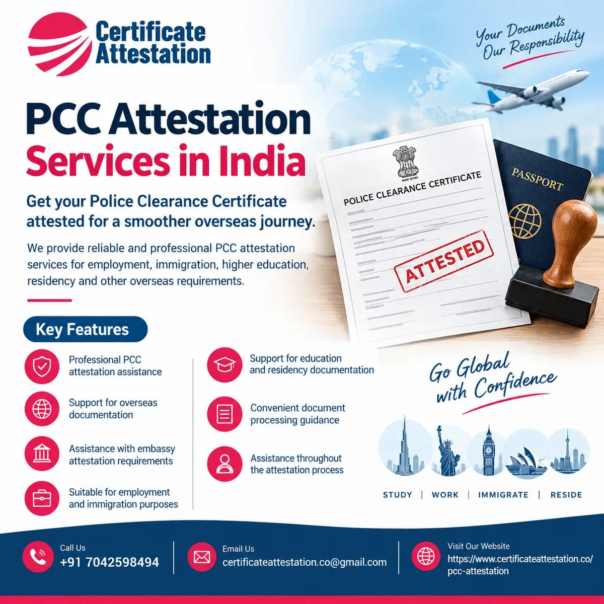 PCC Attestation Services in India