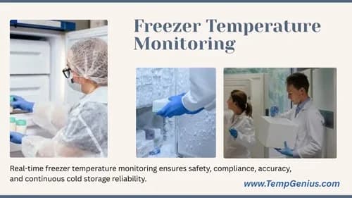 Advanced Freezer Temperature Monitoring 