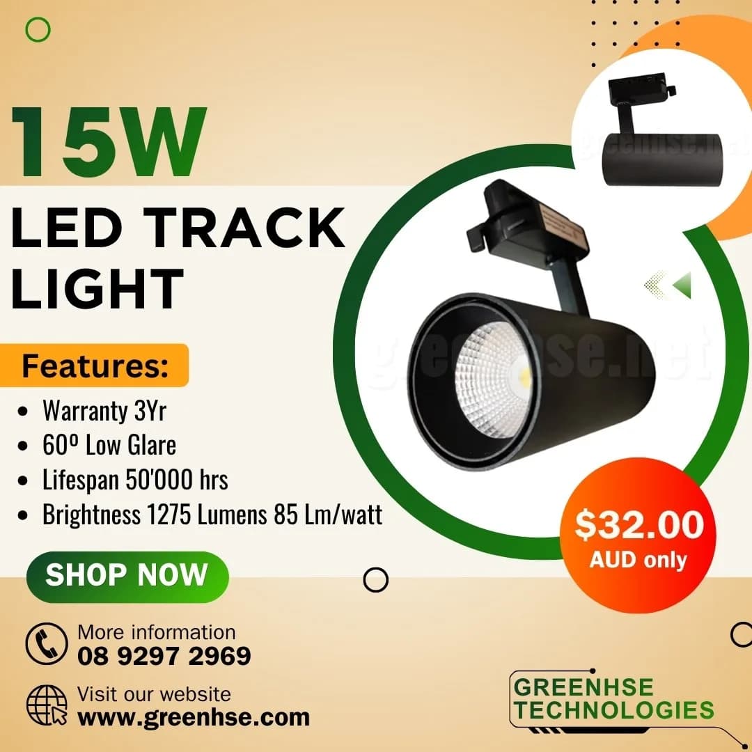 Buy New 15W LED Track Light in Perth