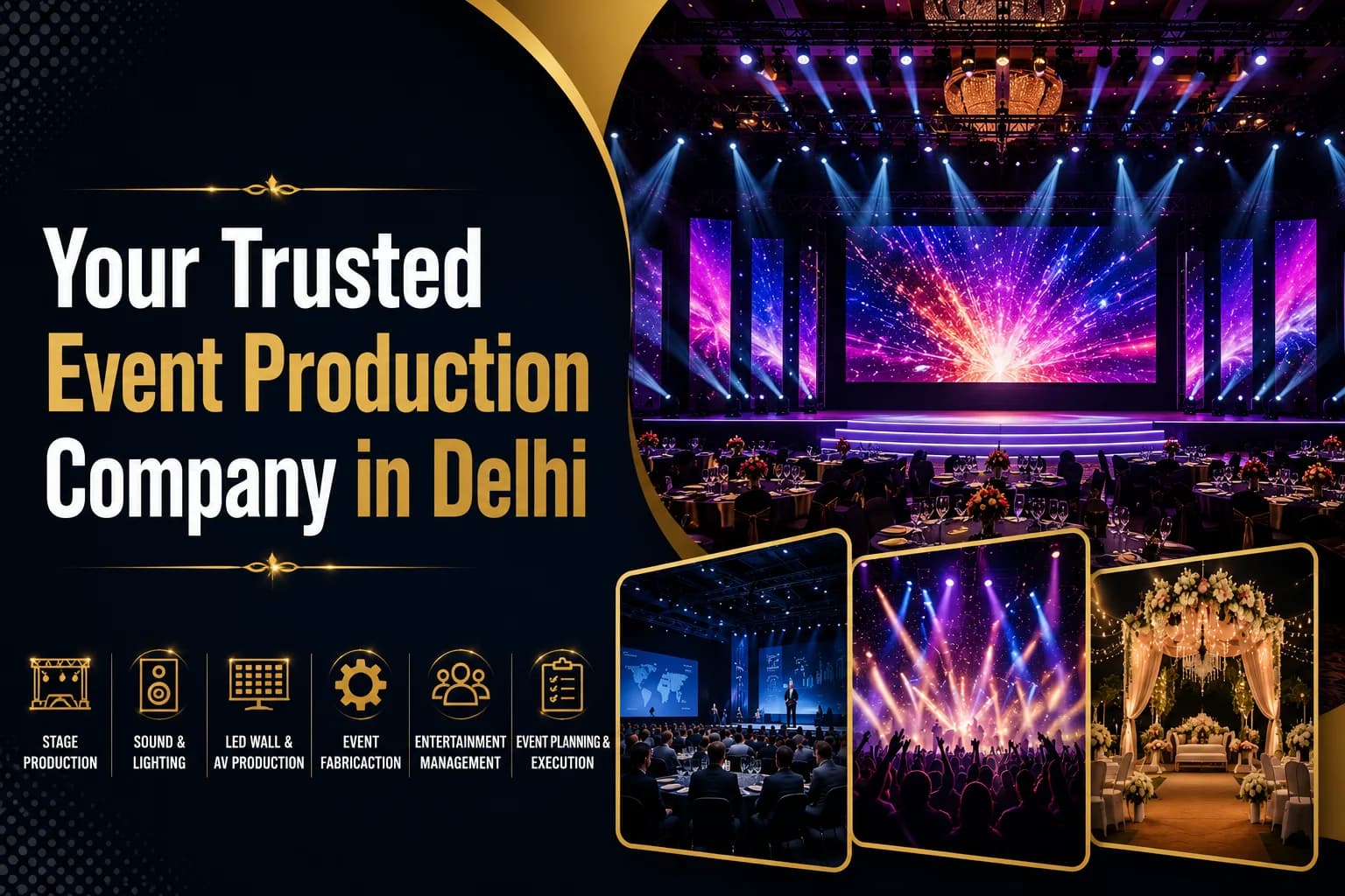 Blue Carpet Events – Your Trusted Event Production Company in Delhi