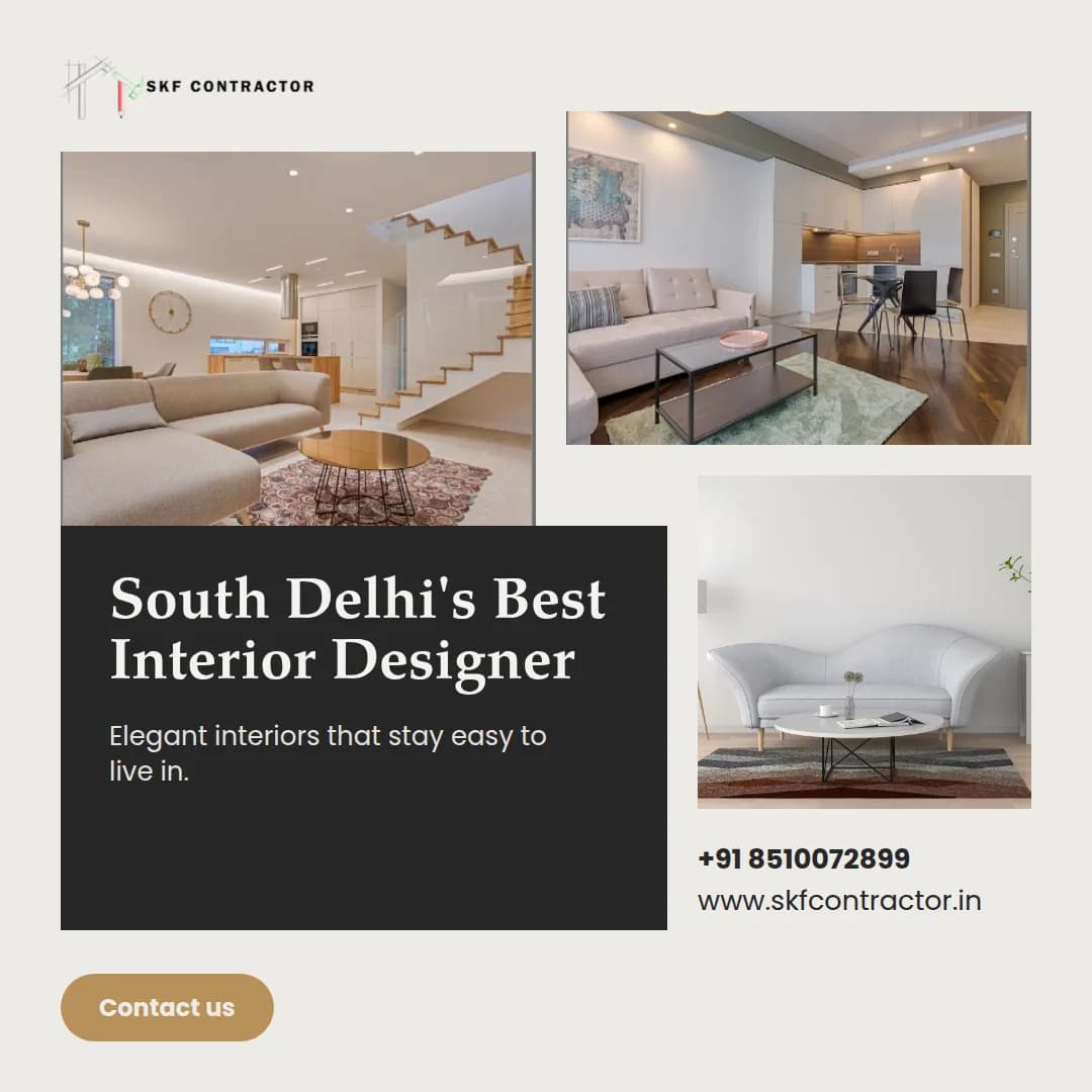 Best Interior Designer In South Delhi | Classy Home Style