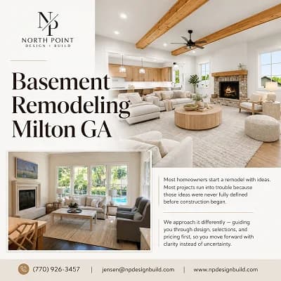 Basement Remodeling Milton GA