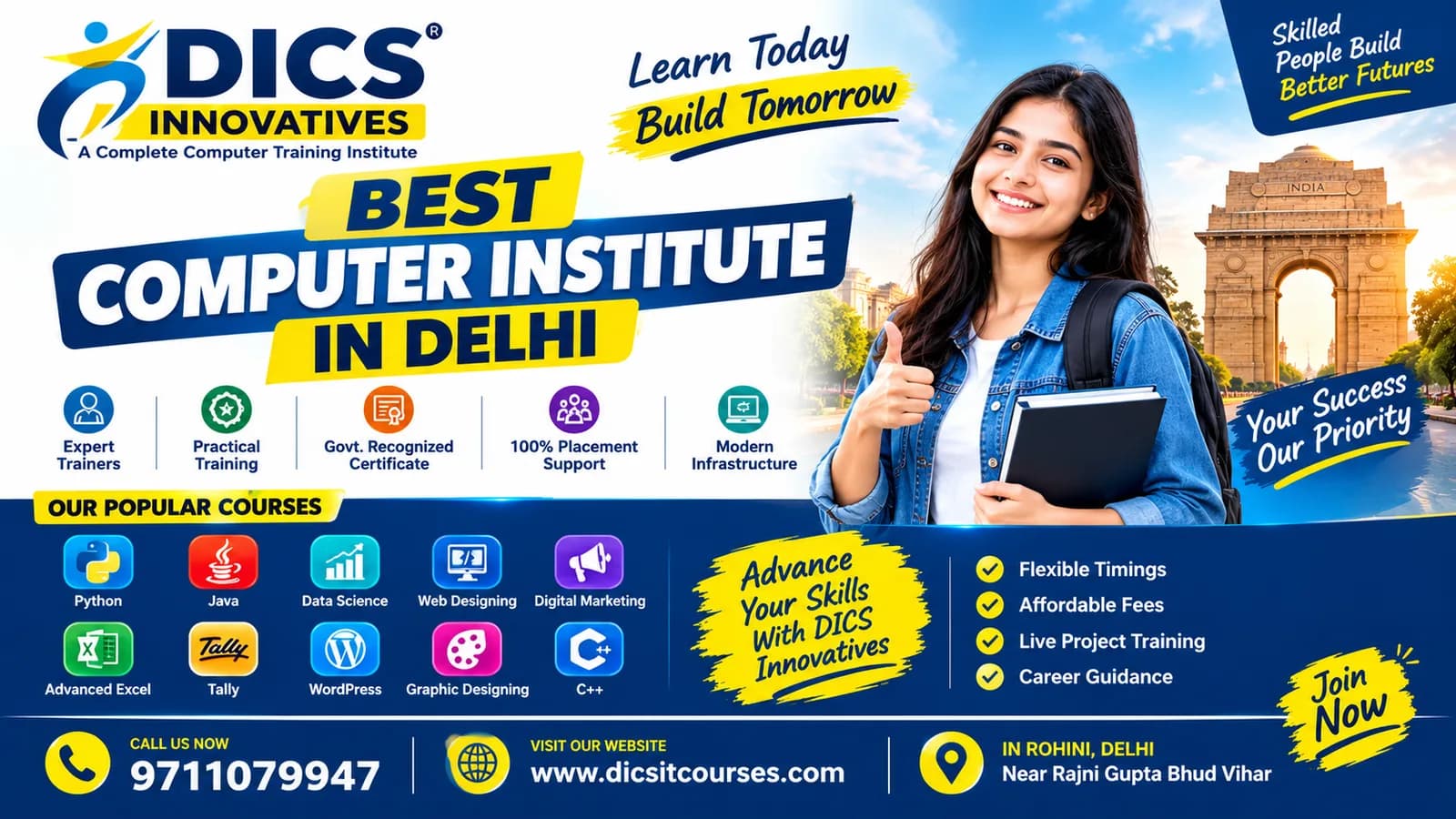 Best Computer Institute in Delhi – Job-Oriented Computer Courses