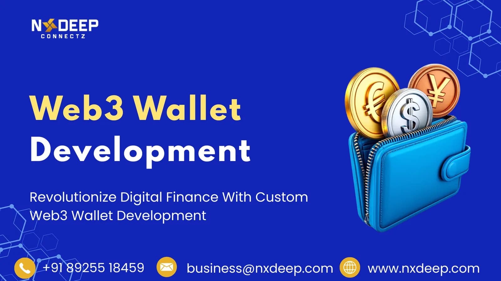 NxDeep Connectz - Reliable Partner For Web3 Wallet Development Business