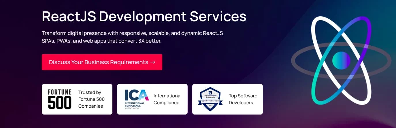 Hire a Top ReactJS Development Company – Boost Conversions 3X!