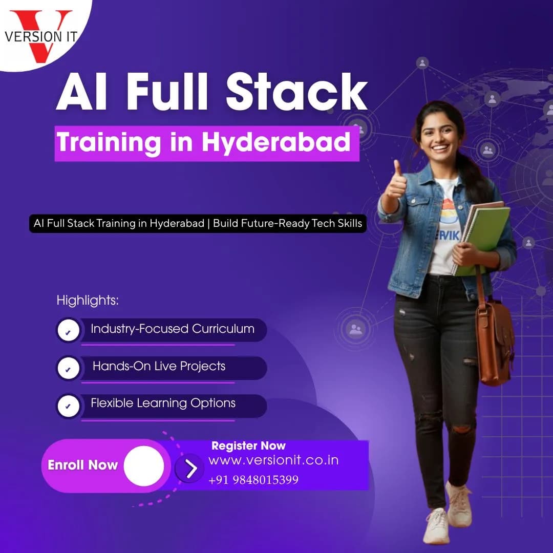 Boost Your Career with AI Full Stack Training in Hyderabad