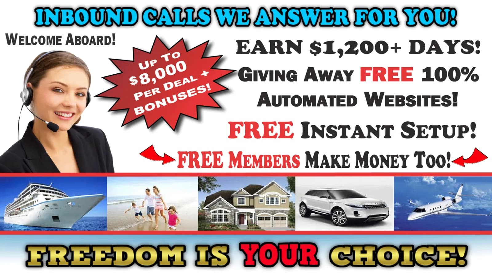 Inbound Calls - $500+ Days! Guaranteed Pay!